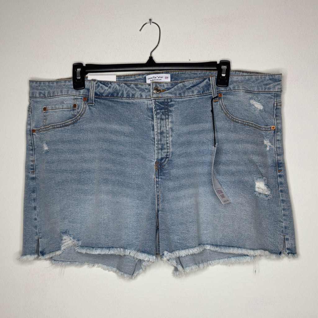 Vanilla Star Denim Festival Shorts - Size 22W
