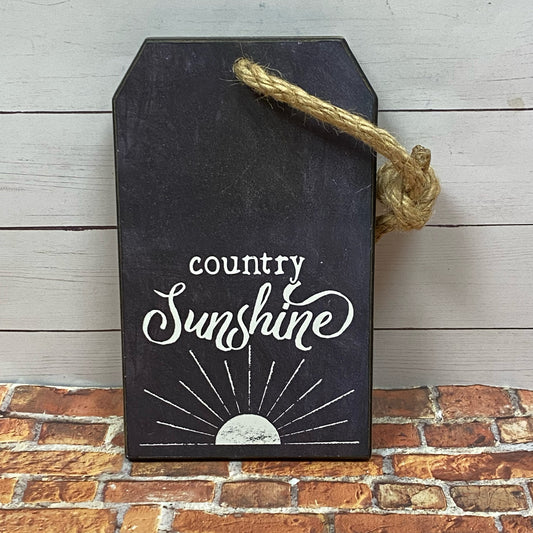 Country Sunshine Hanging Sign