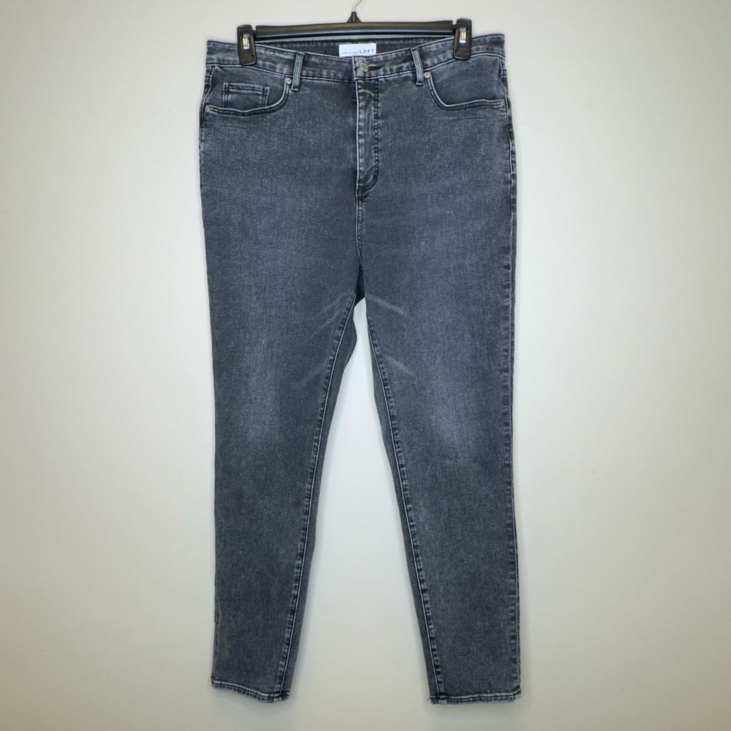 Loft Curvy High Rise Skinny Jeans - Size 14 Tall