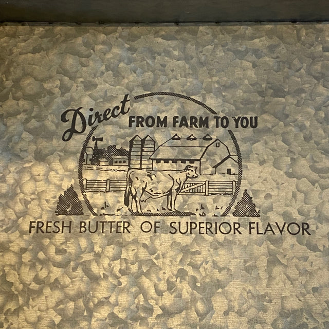 Direct From Farm To You Metal Tray - 19"