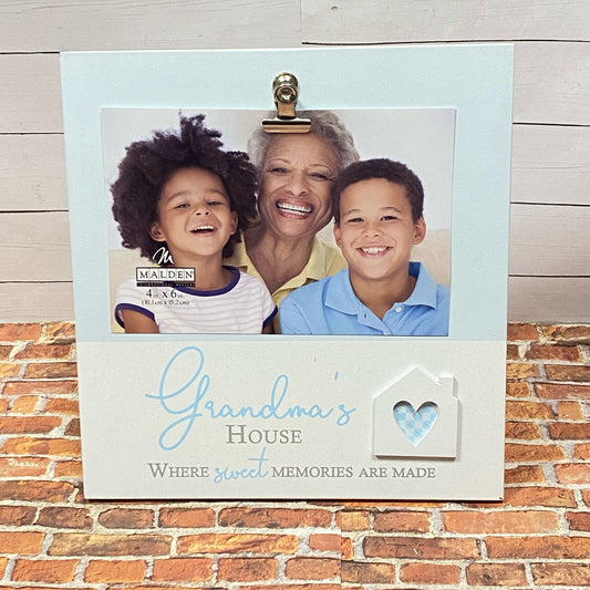 Grandma's House Where Sweet Memories Are Made Picture Holder