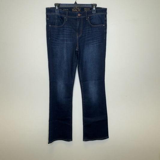 Buckle Black Bootcut Jeans - Size 32 (14)