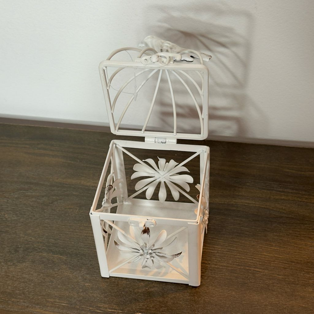 Metal Bird Cage Decor
