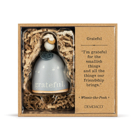 Winnie The Pooh Mini Bell - Grateful