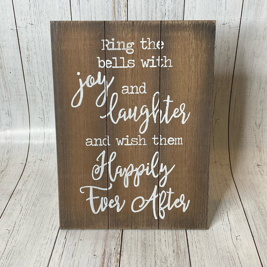 Ring The Bells With Joy Sign