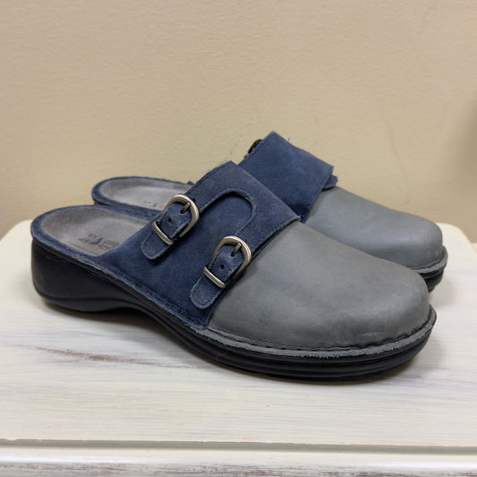 Naot Leilani Leather Clogs - Size 6