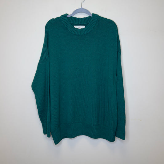 Loft Rib Trim Tunic Sweater - Size XL