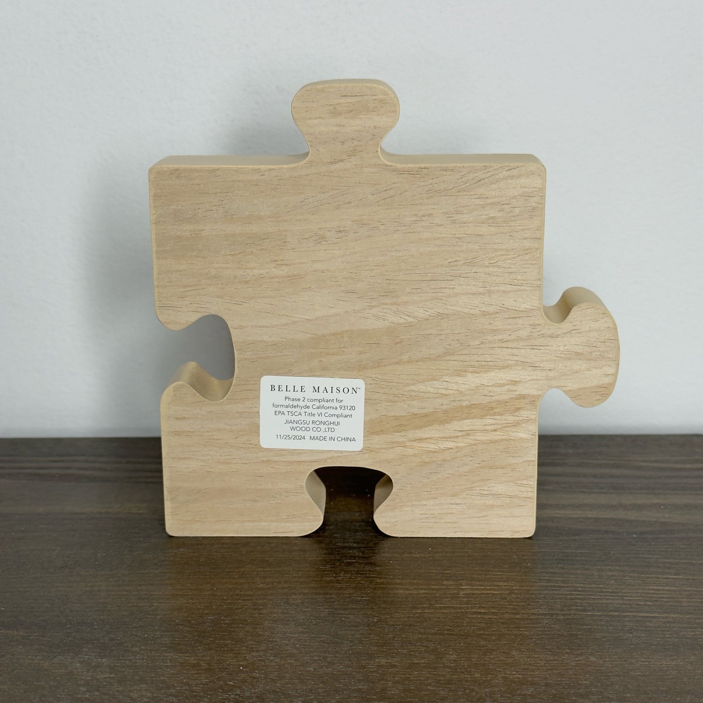 Mom Puzzle Block Sign