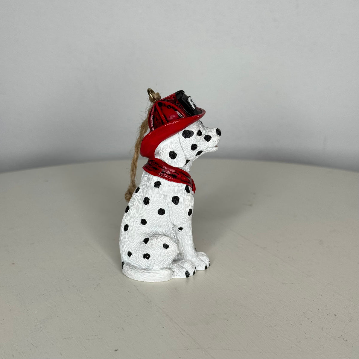 Fire Department Dalmatian Dog Ornament