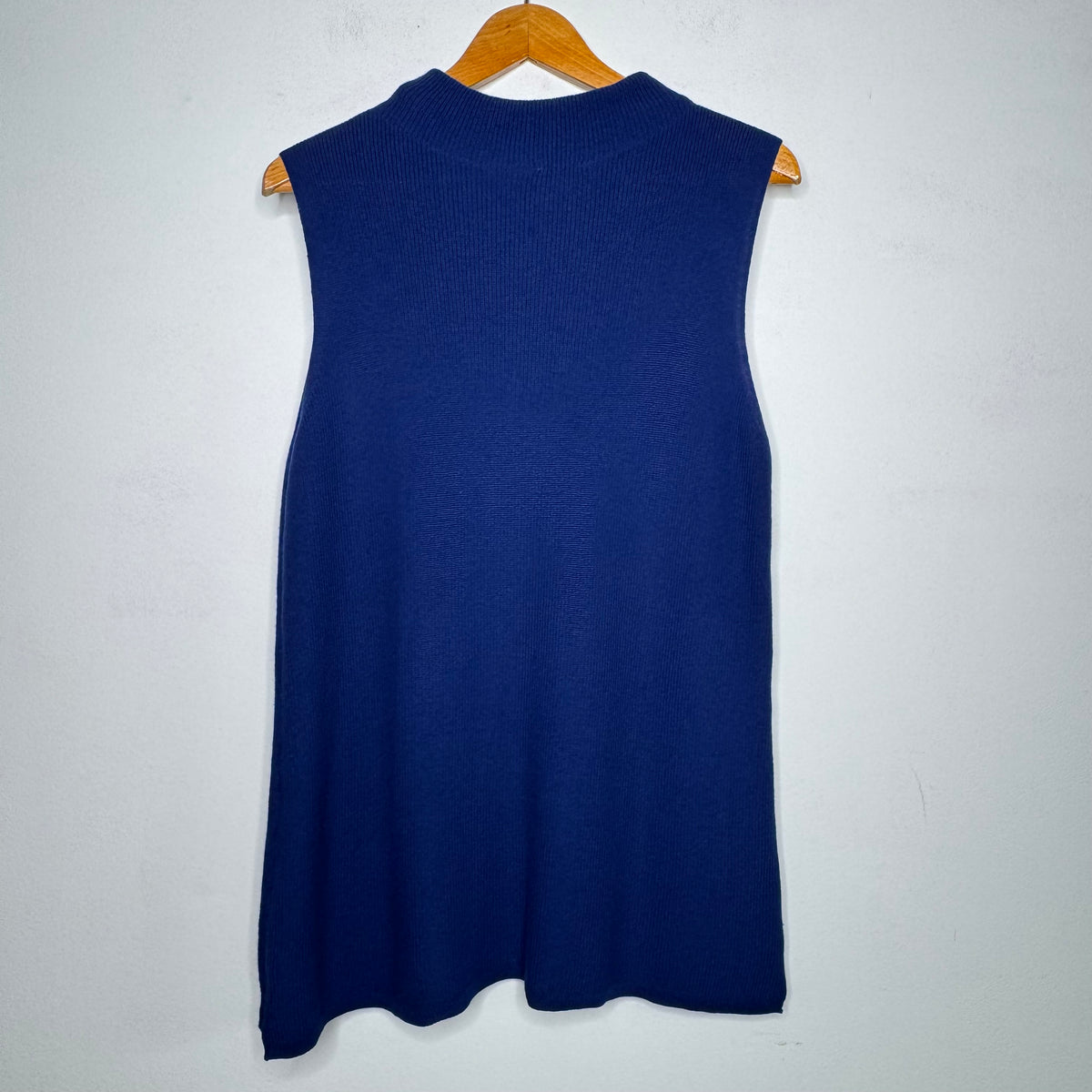 Chico’s Mock Neck Sleeveless Tunic Sweater - Size Large