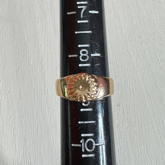 Sun Signet Ring - Size 9