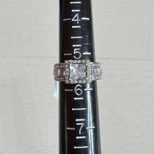 Princess Cut Engagement Ring - Size 5