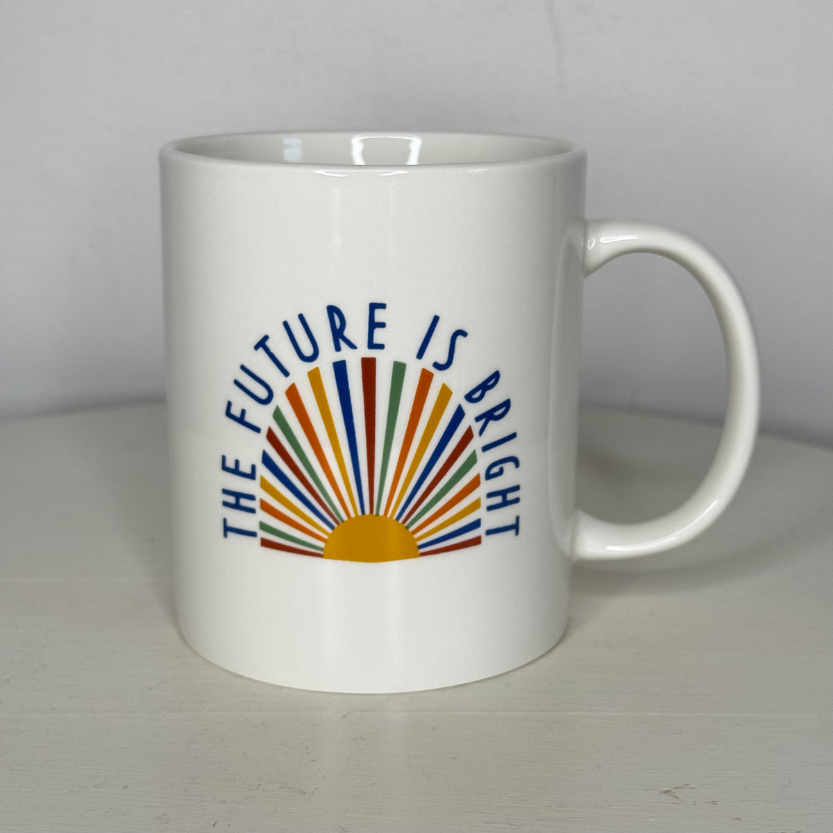 The Future Is Bright Mug