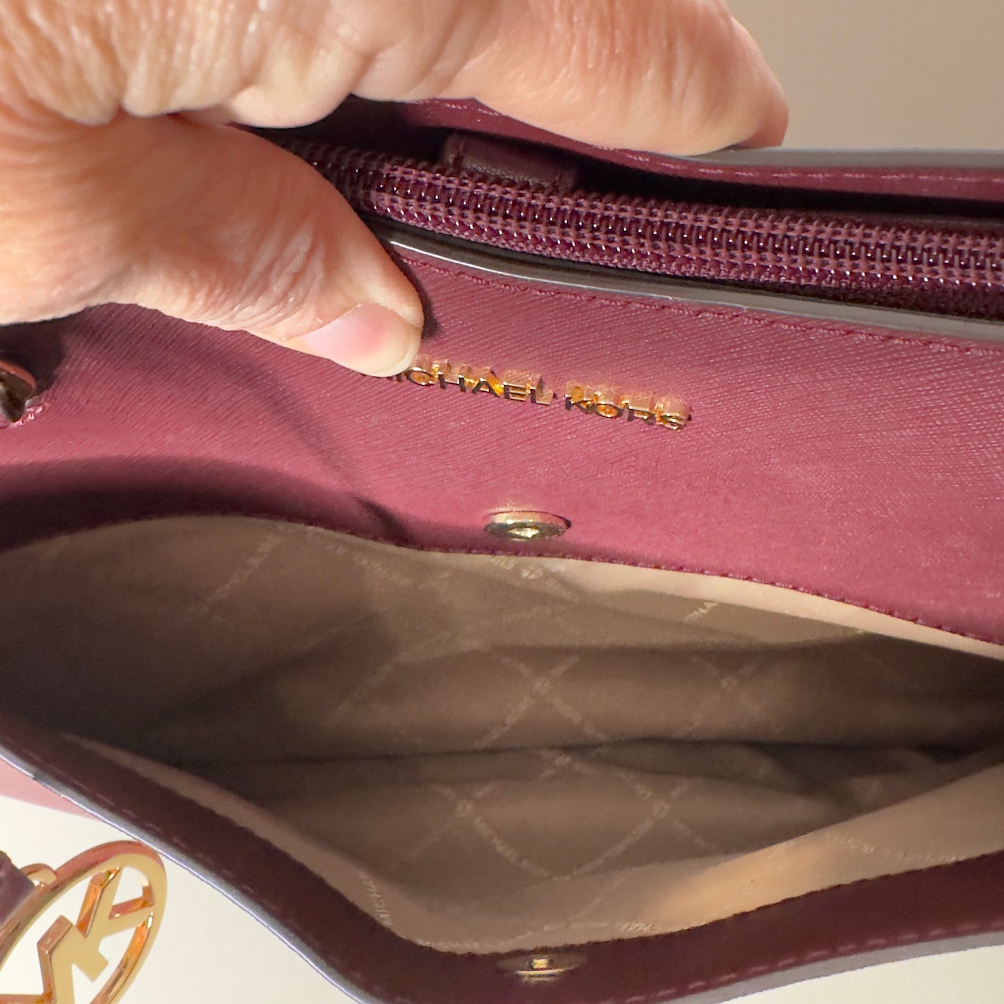 Michael Kors Jet Set Travel Laptop Shoulder Bag