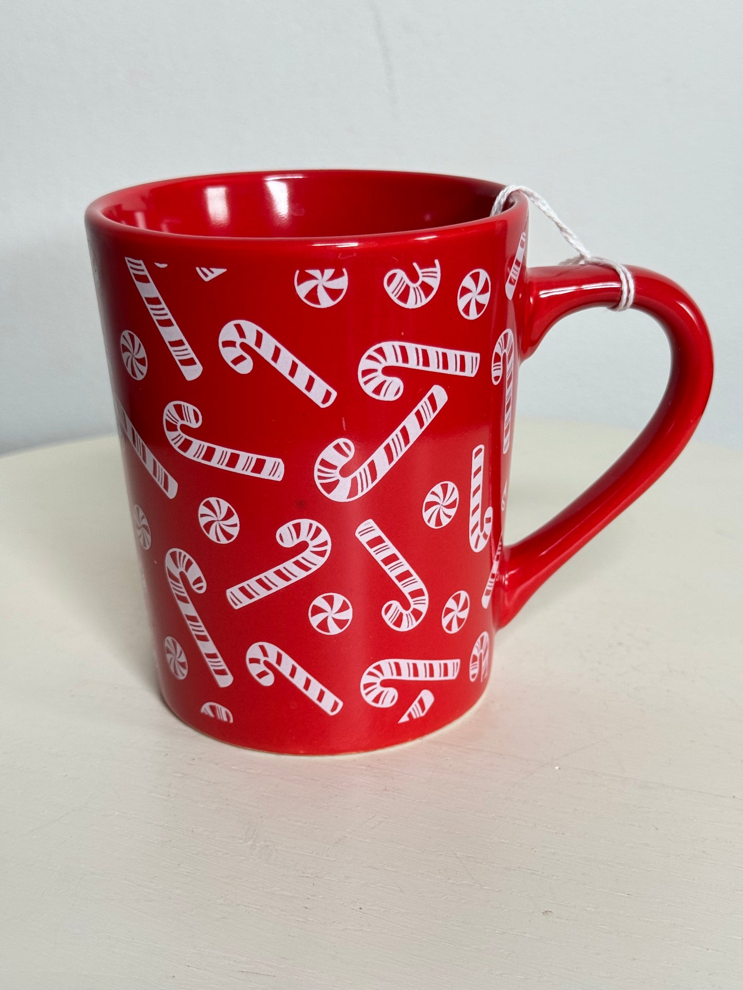 Candy Cane Print Mug