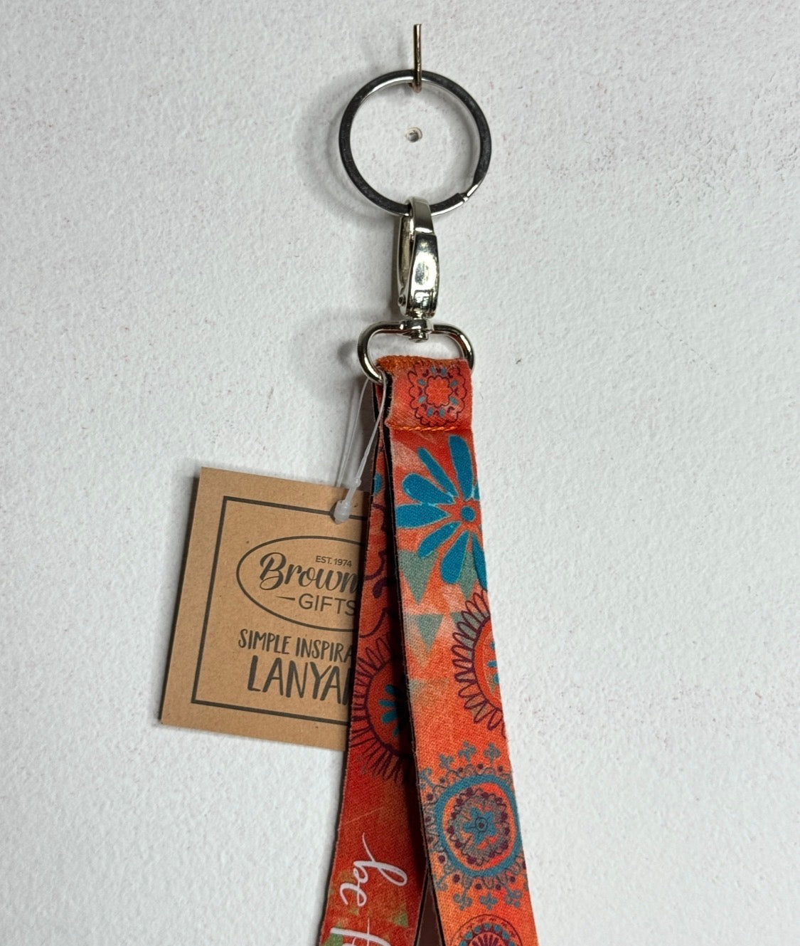 Be Fearless Lanyard Keychain