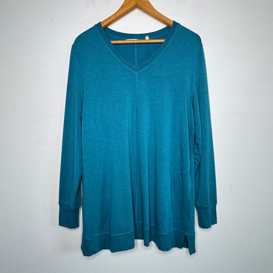 Soft Surroundings Siesta Soft Tunic Top - Size Large
