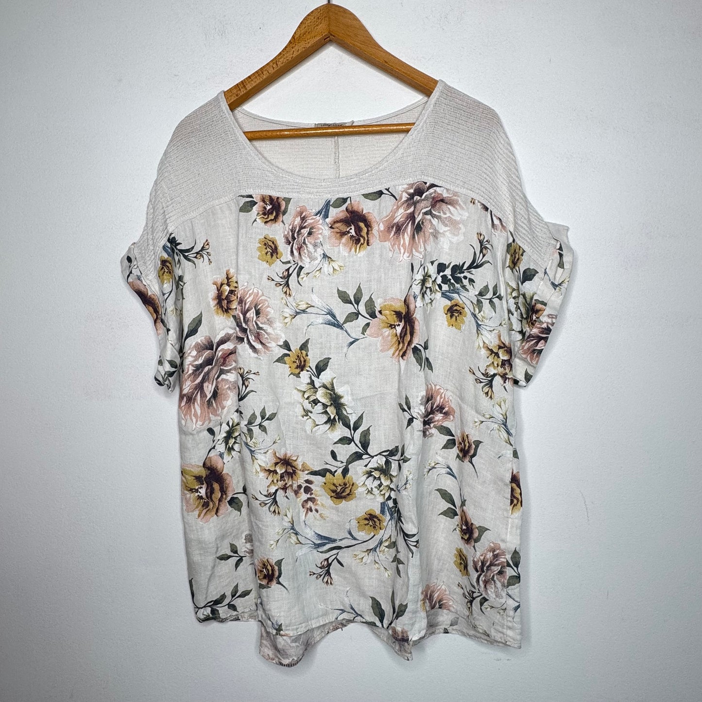 Lingo L’arno Floral Top - Size 2X
