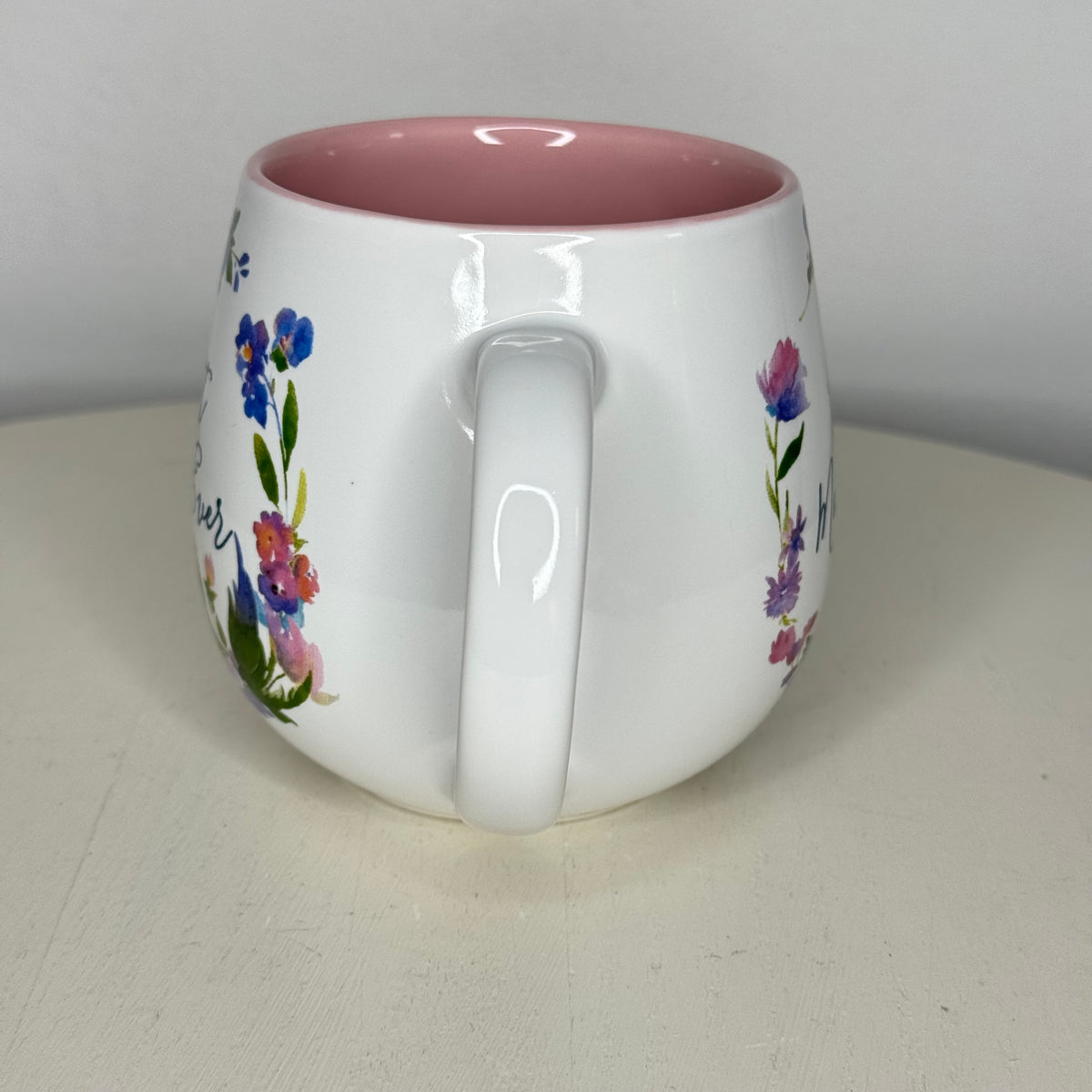 Best Mom Ever Floral Print Mug