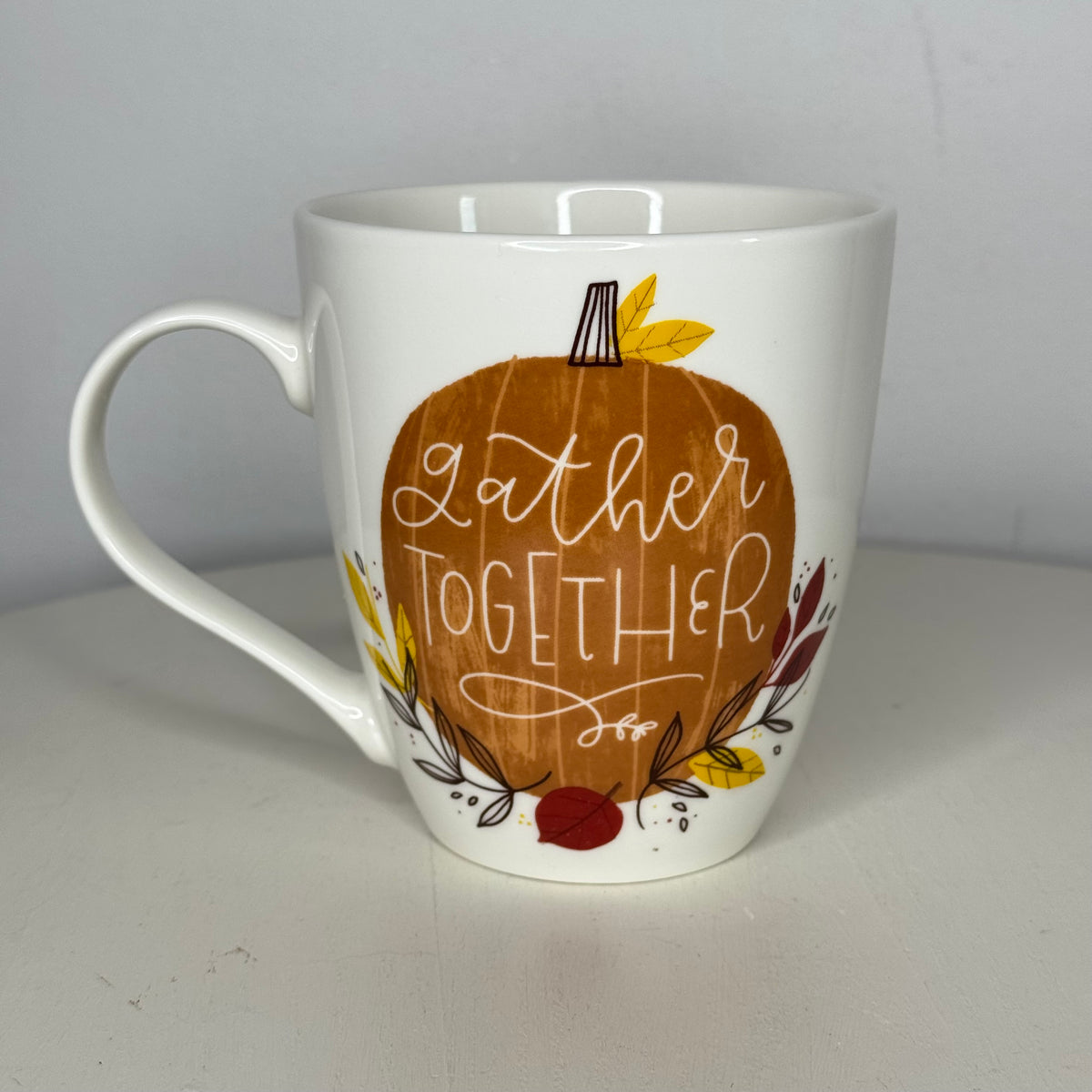 Gather Together Fall Pumpkin Pfaltzgraff Mug