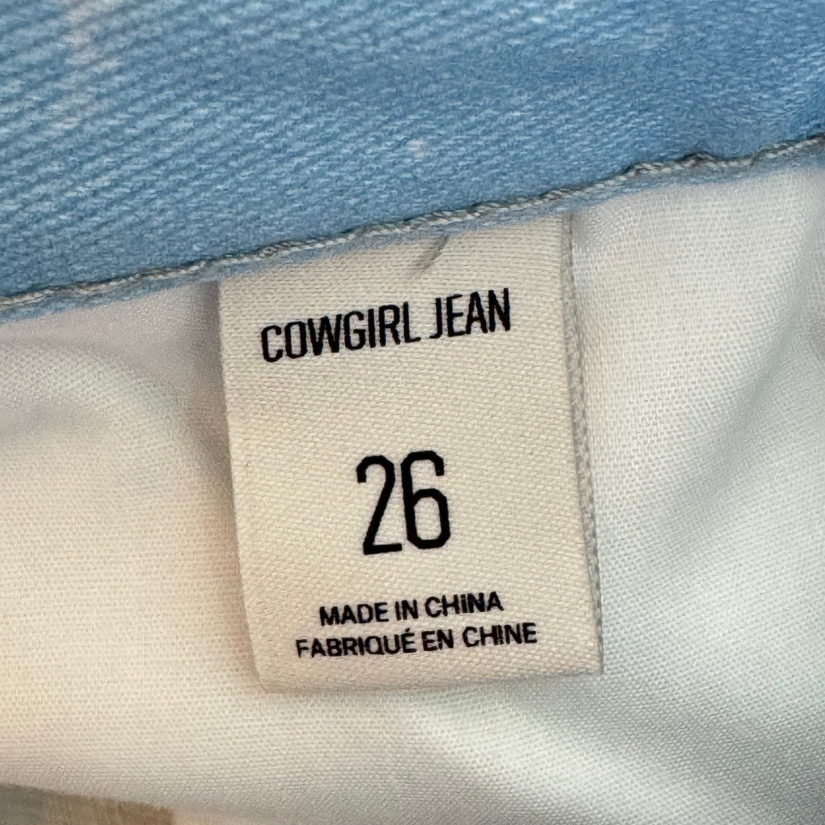Urban Outfitters BDG Low Rise Cowgirl Jeans - Size 26