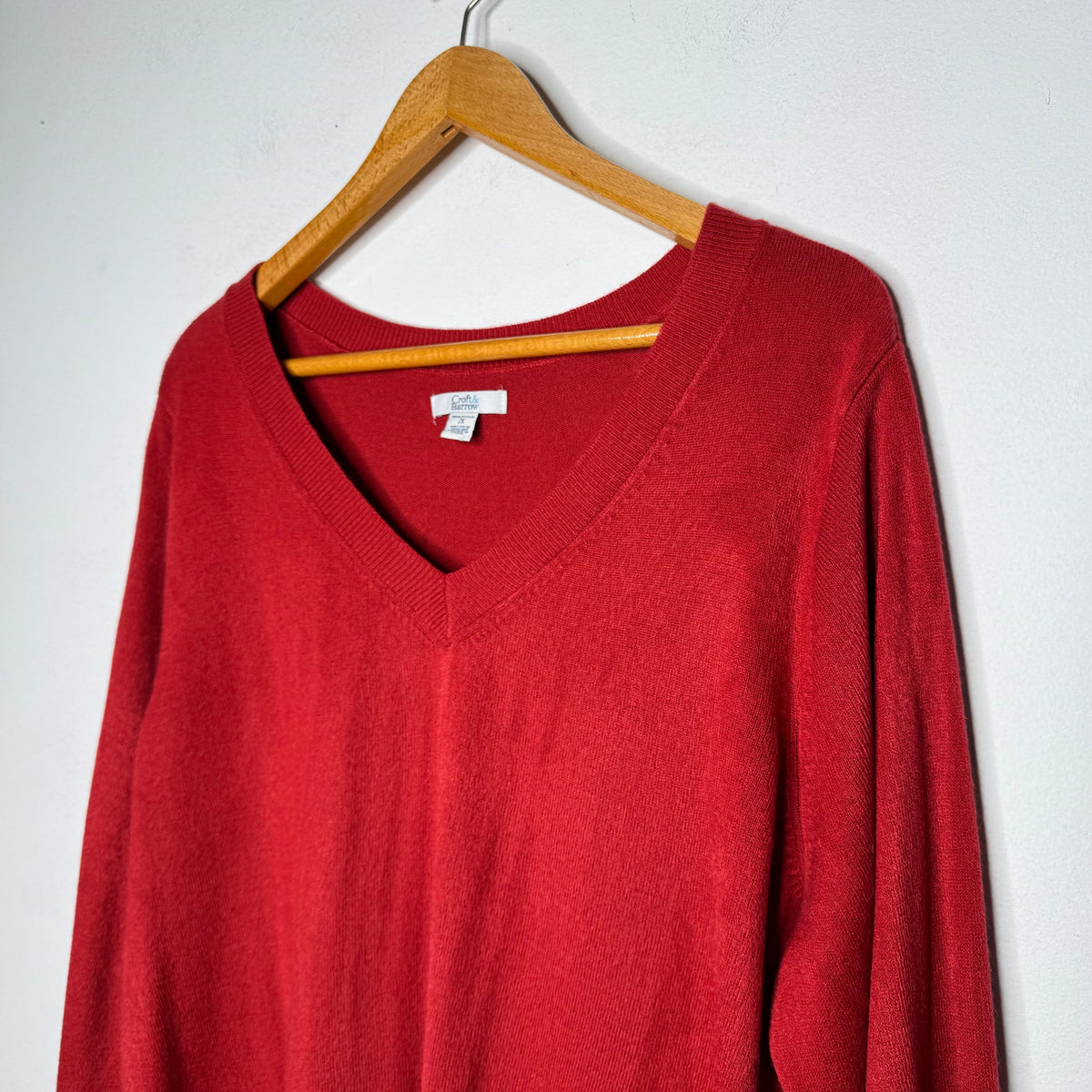 Croft & Barrow V-Neck Sweater - Size 2X