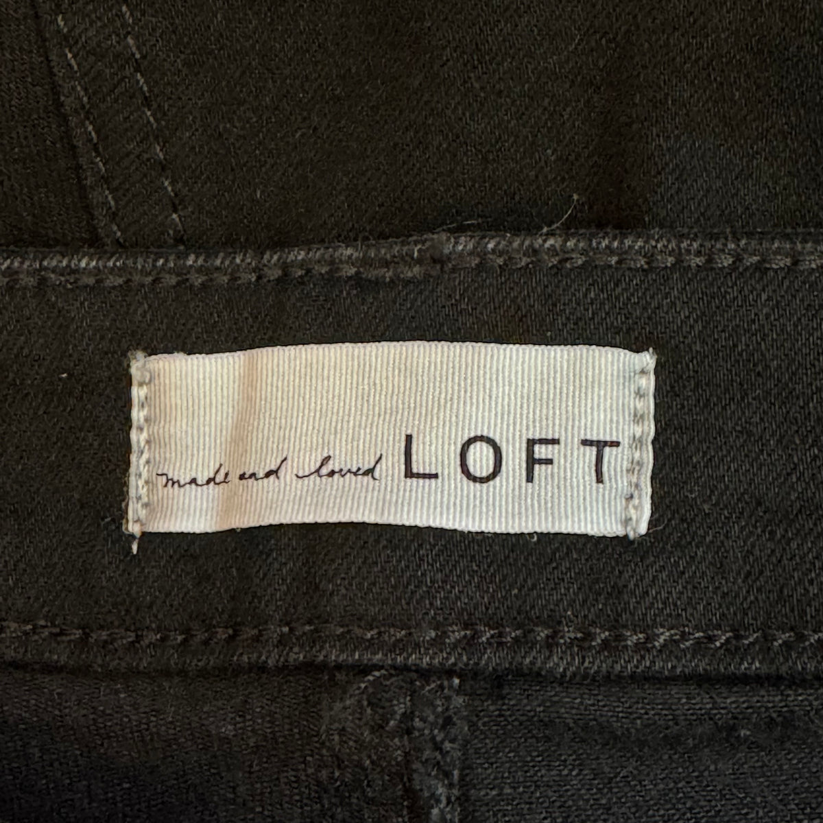 Loft “The Curvy Skinny” Black Jeans - Size 14 Tall