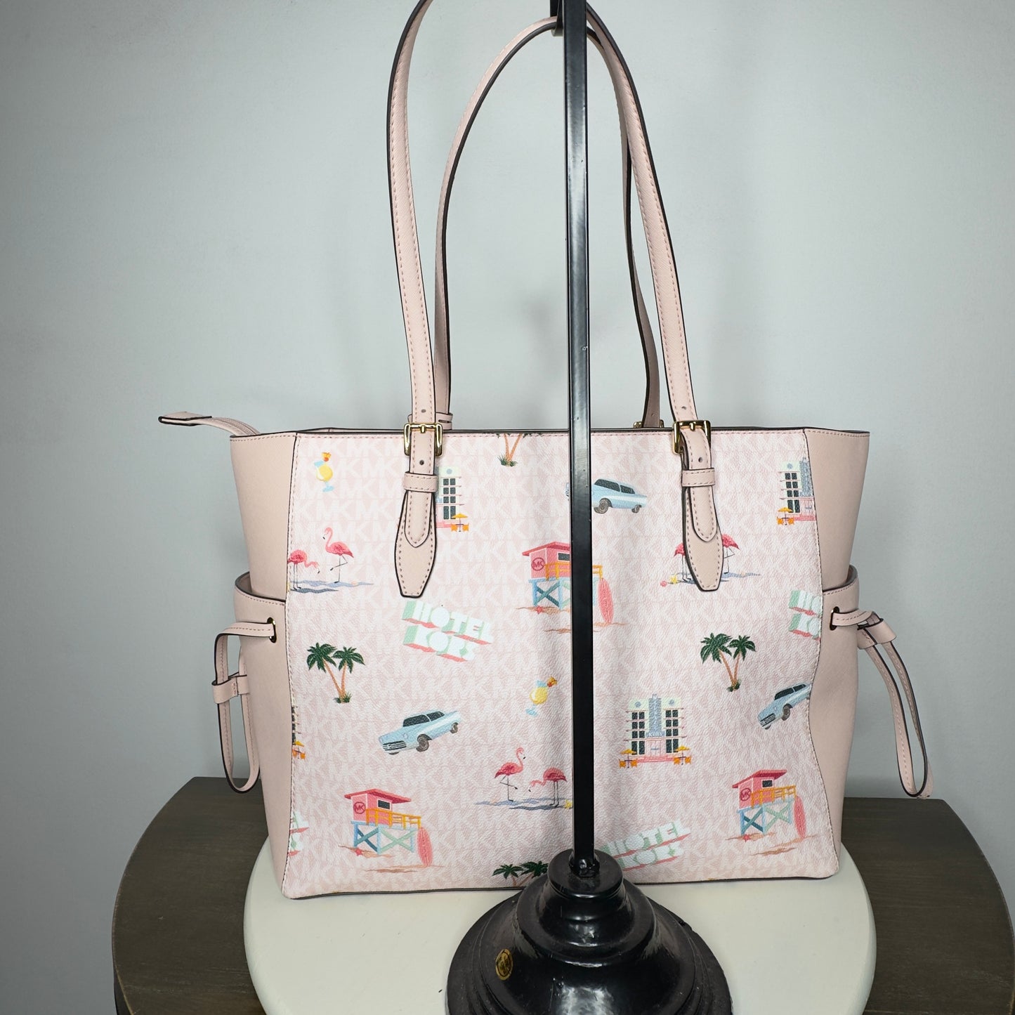 Michael Kors Gilly Large Jet Set Tote Miami Hotel