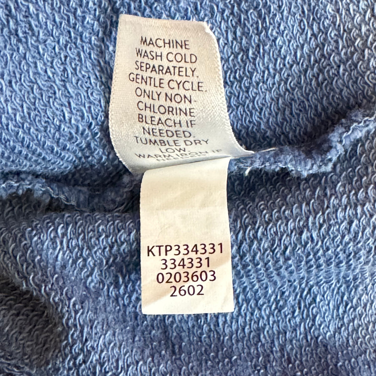 Pure Jill Tea Dyed Organic Cotton Henley Top - Size Large