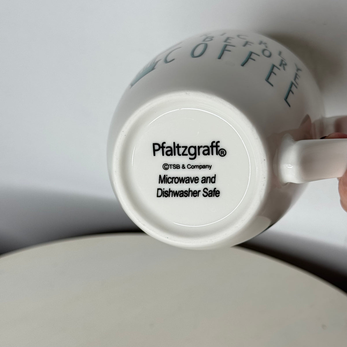 Pfaltzgraff Prickly Before Coffee Mug