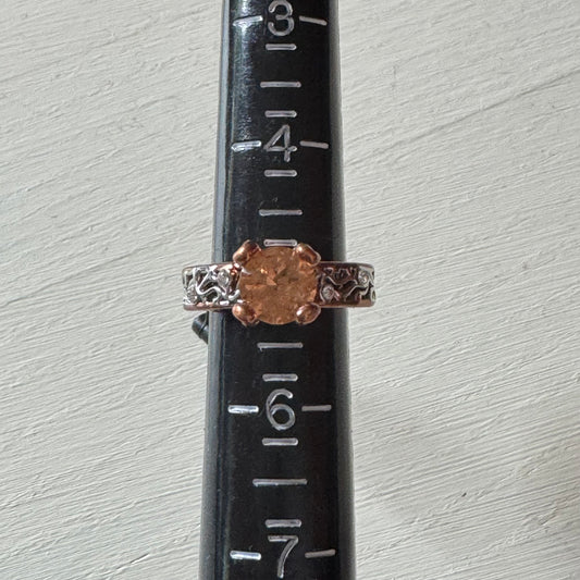 Teddy Bear Filigree Ring - Size 5