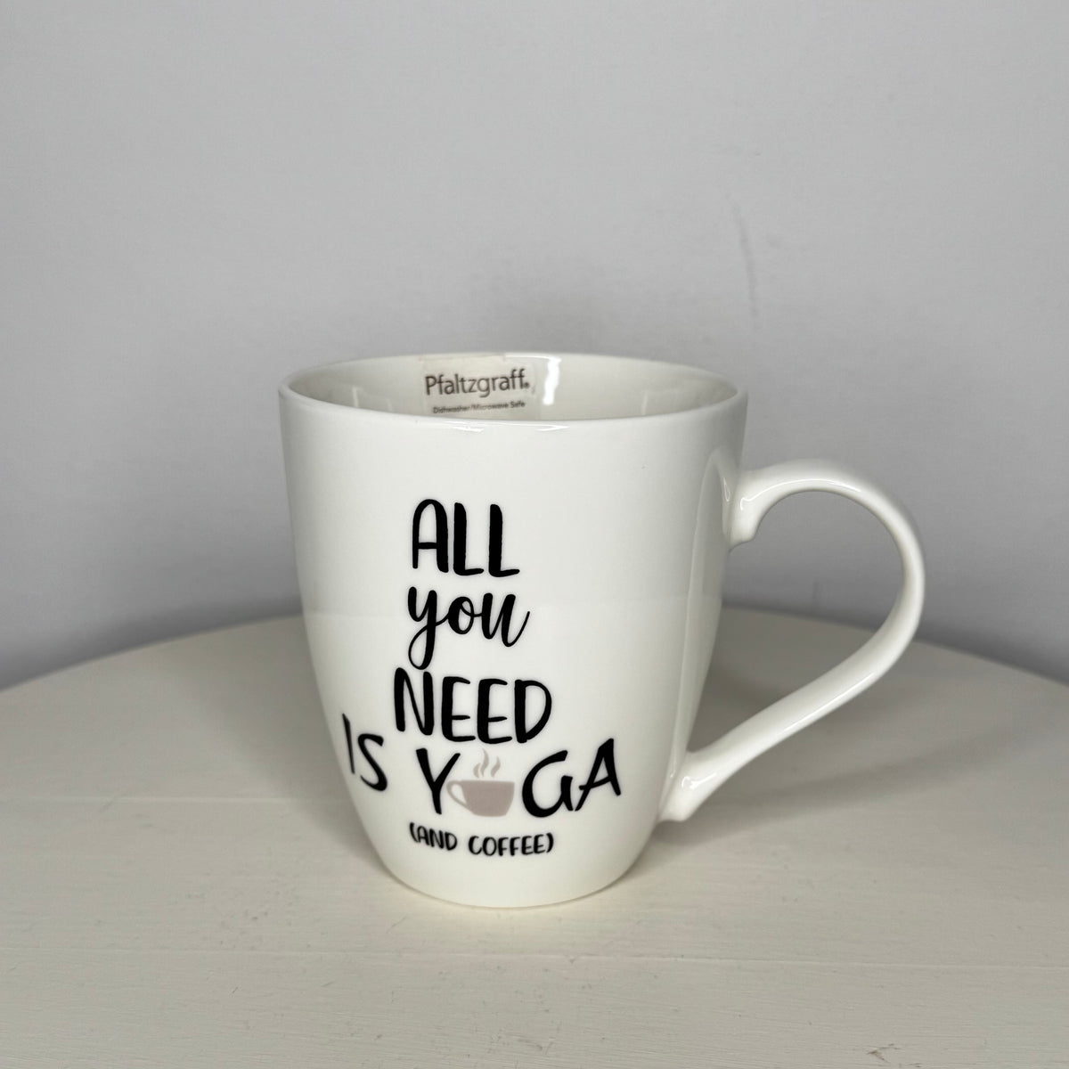 Pfaltzgraff All You Need Is Yoga Mug