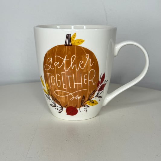 Gather Together Fall Pumpkin Pfaltzgraff Mug