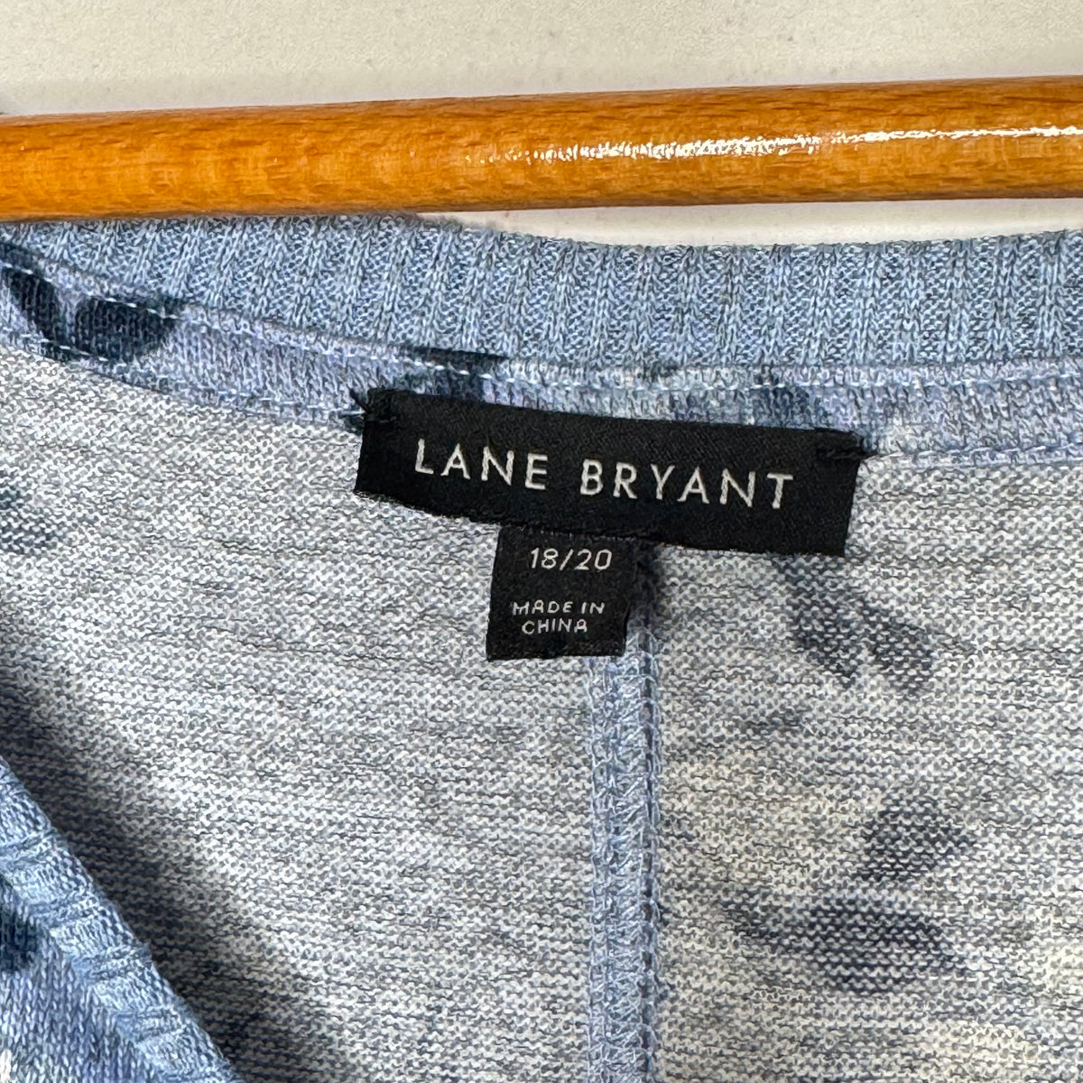 Lane Bryant Floral Long Sleeve Top - Size 18/20 (1X)