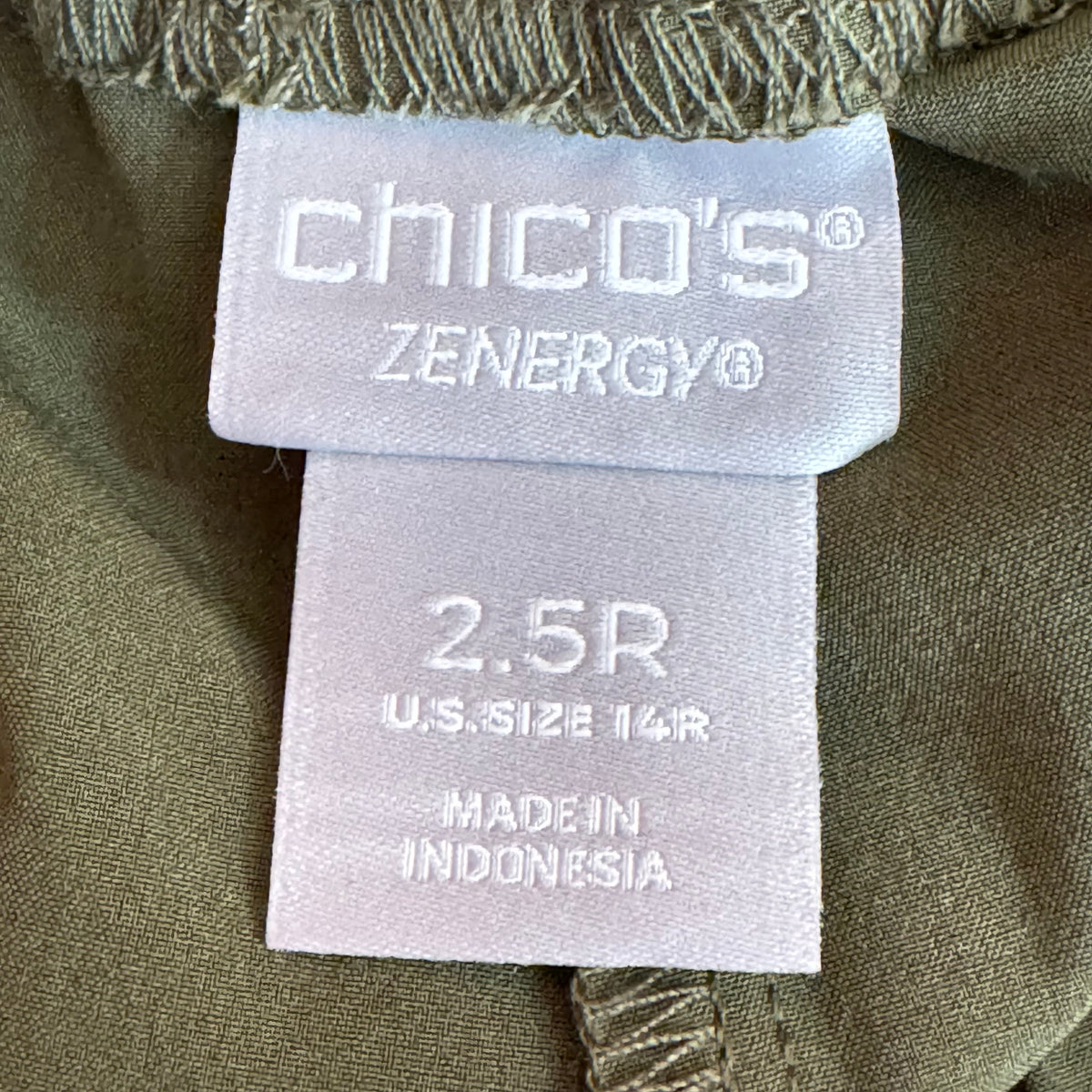 Chico’s Zenergy UPF Jogger Pants - Size 14