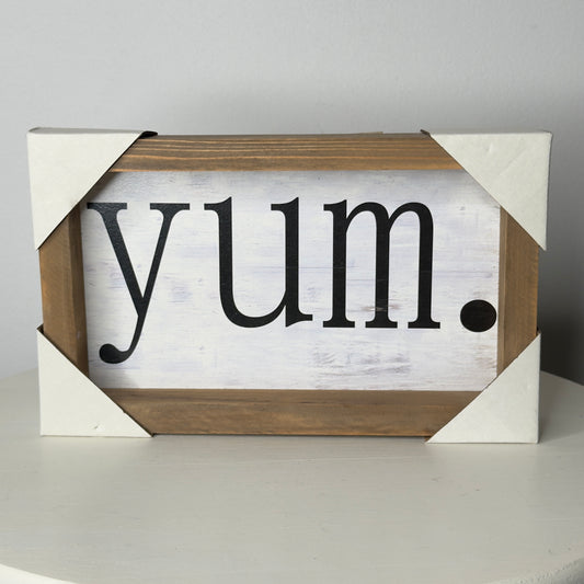 Yum Sign