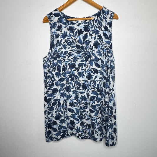 Pure Jill Sleeveless Top - Size XL
