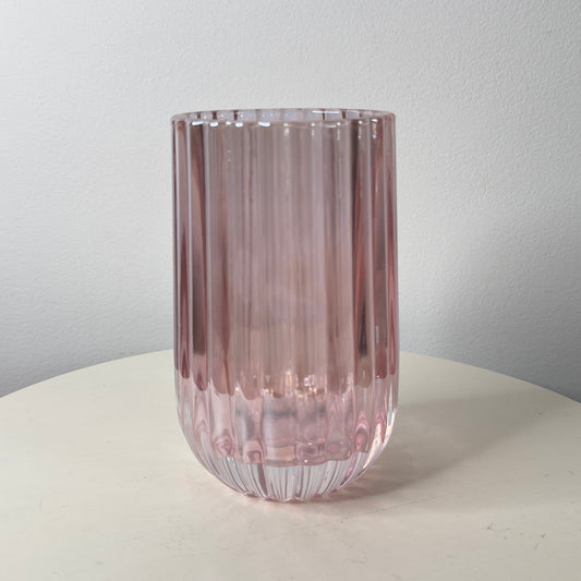 Pink Glass Vase