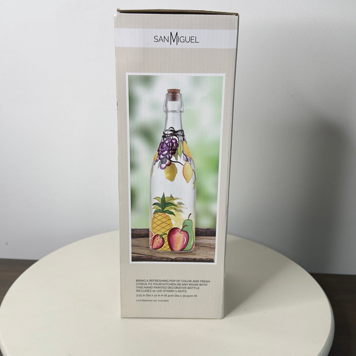 San Miguel Fruit Bowl Bottle Lighting