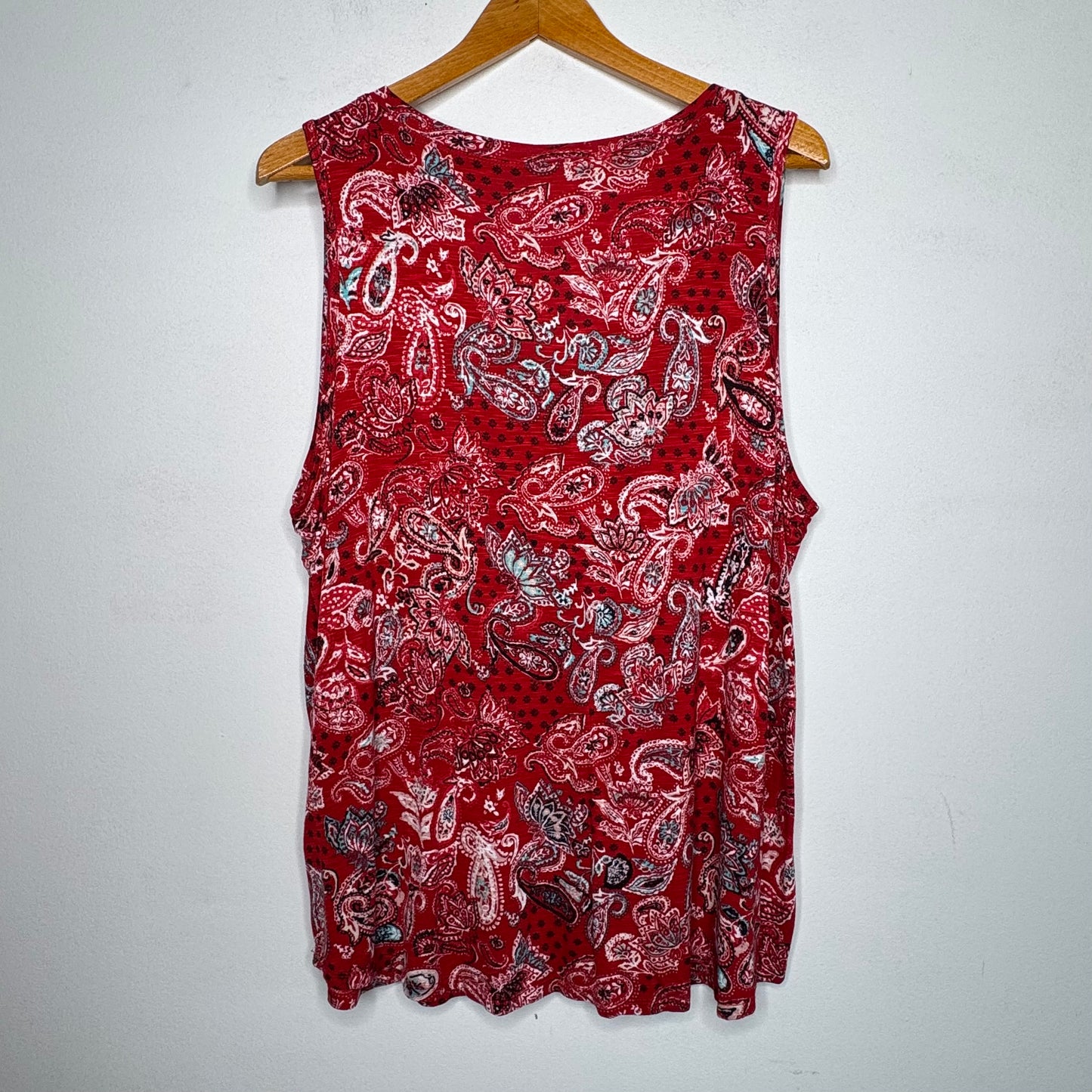 Maurices 24/7 Floral Tank Top - Size 2X