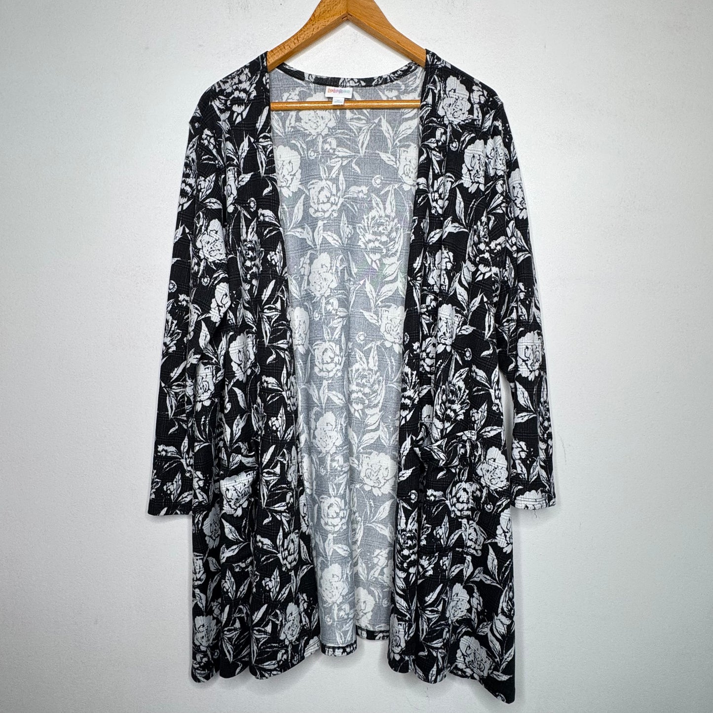 Lularoe Open Front Cardigan- Size XL