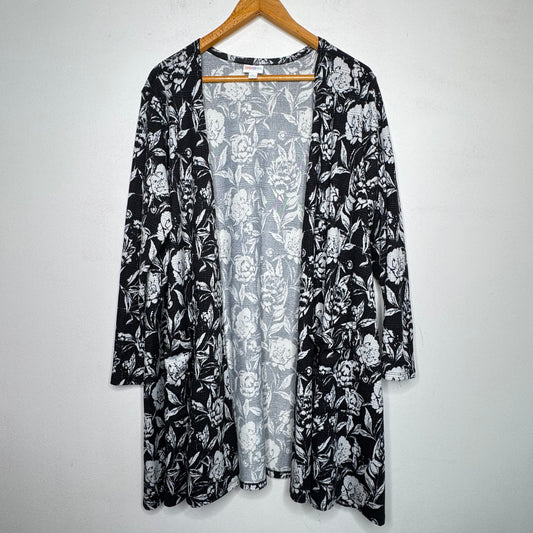 Lularoe Open Front Cardigan- Size XL