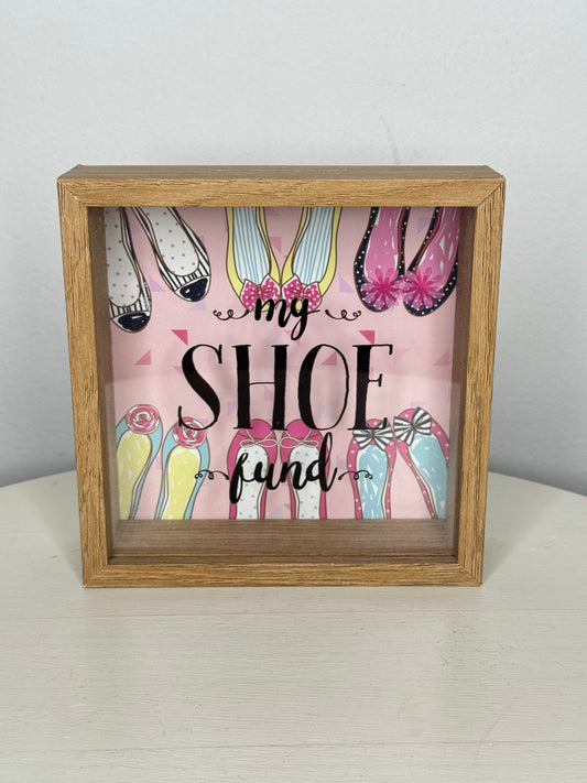 My Shoe Fund Piggy Bank