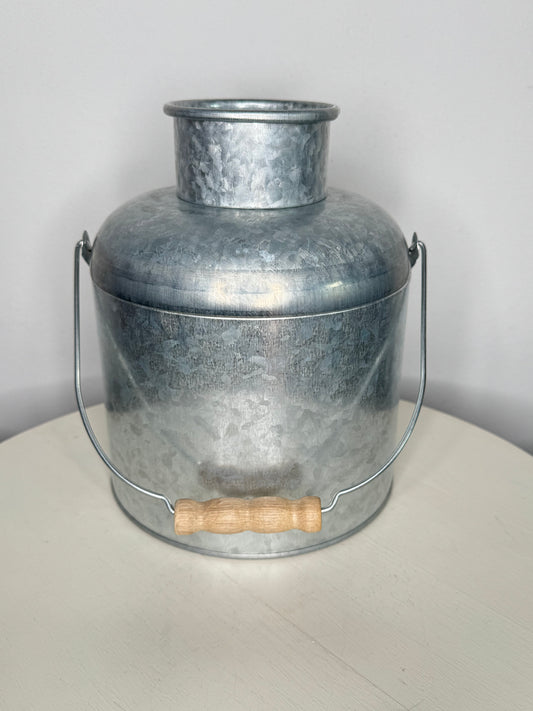 Farmhouse Metal Milk Can