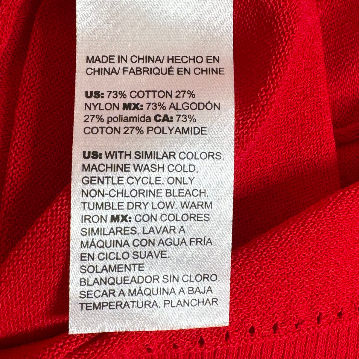 Chico’s Red Lightweight Cardigan Sweater - Size Large