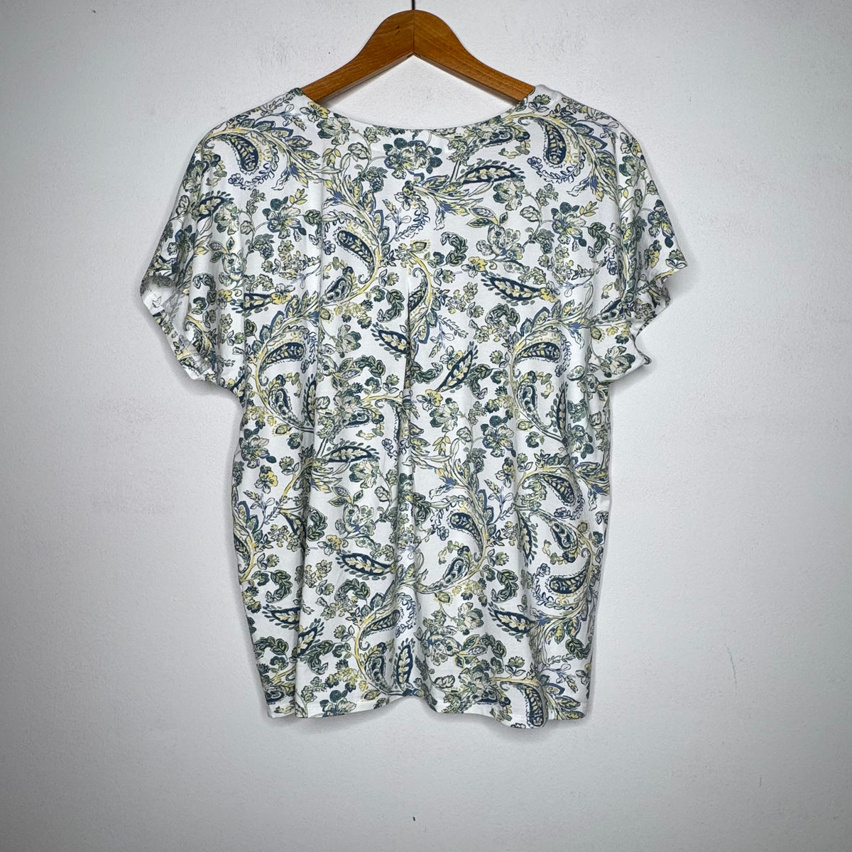 J. Jill Luxe Supima Scoop Neck Tee - Size Large