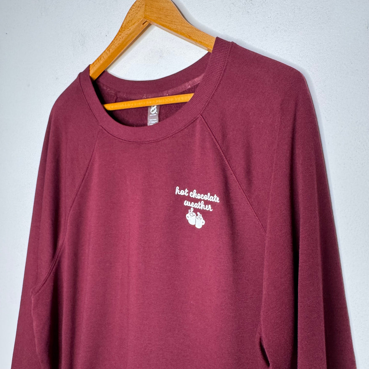 Lou & Grey “Hot Chocolate Weather” Crewneck Sweatshirt - Size Large