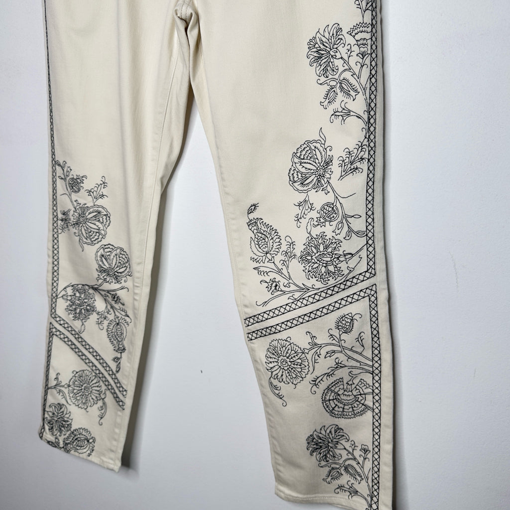 Chico's So Slimming Girlfriend Slim Leg Ankle Jeans - Size 12