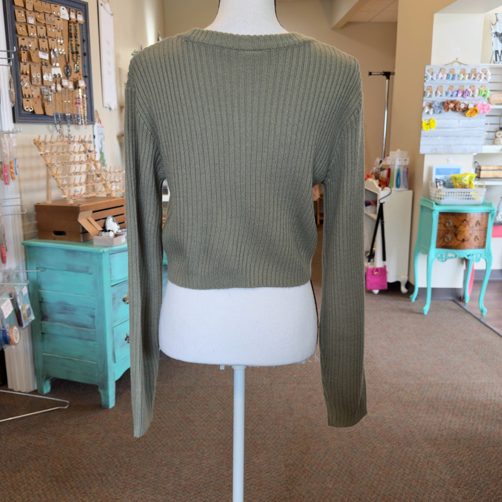 H&M Cropped Cardigan - Size Small