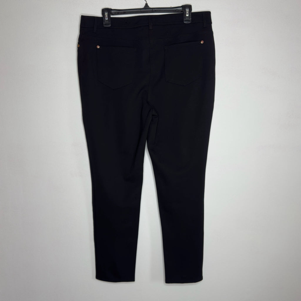 Chico's So Slimming Refined Ponte Ankle Pants - Size 12